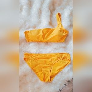 Andie Marigold One shoulder swimsuit